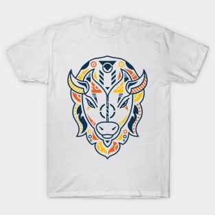 Unique Bison Head T-Shirt